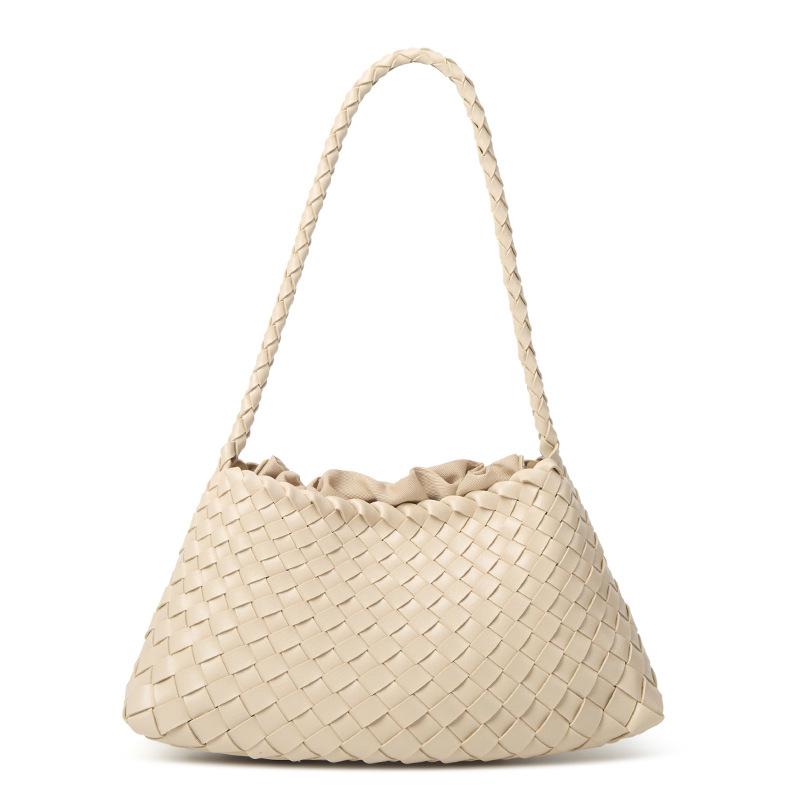 Handwoven Dumpling Bag Women'S New Niche Design Armpit Bag Shoulder Handbag Vegetable Basket Bag Tide
