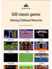Sup Handheld Console: Two-Player Classic TV Game with 8090 Nostalgic Rechargeable Games