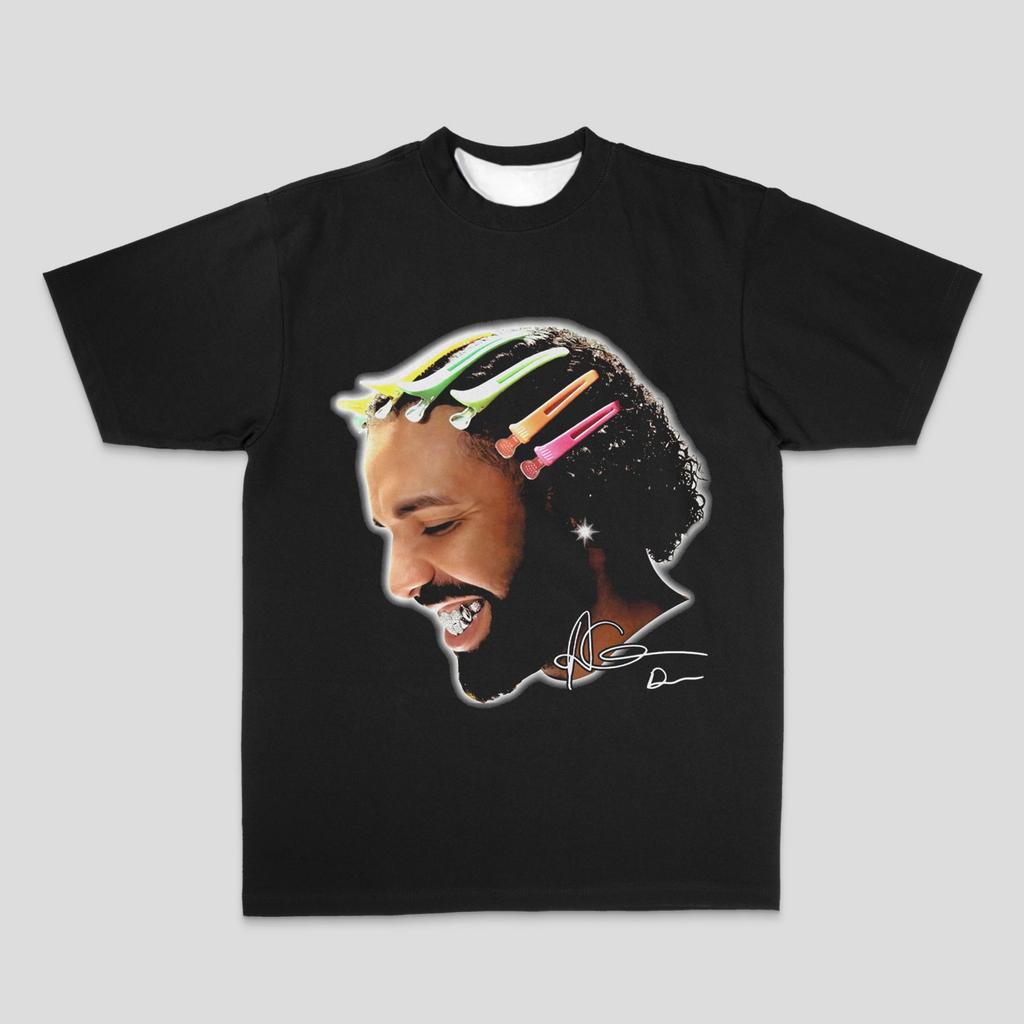 Drake Men's 3D Printed T-shirt New Style Top Hip-hop Ghetto Gansta T-shirt Women's Designer Clothing Y2k Pattern Quick-dry Top