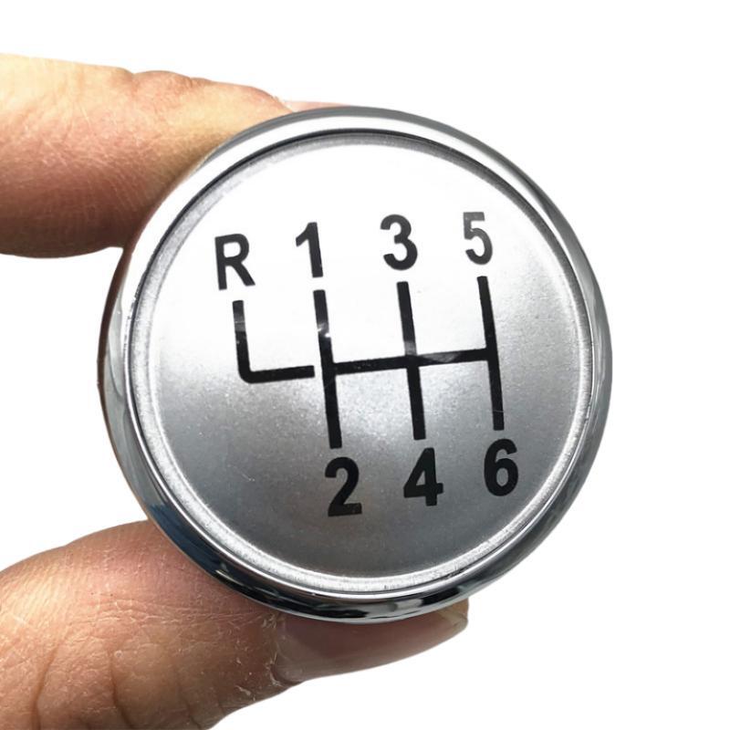 5/6 Speed Gear Shift Knob Top Cap Emblem Badge Cover For VW Volkswagen Golf Jetta MK3 MK4 GTI MK4 Bora Polo Seat Ibiza Caddy