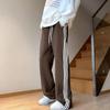Men's Autumn/Winter Three-Stripe Loose Sweatpants – Trendy, Retro, Heavyweight Casual Pants