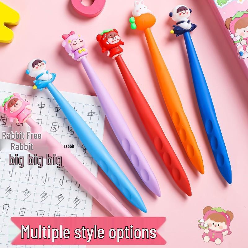 Cartoon Push-Pull No-Trace Eraser - Creative Stationery for Elementary Students