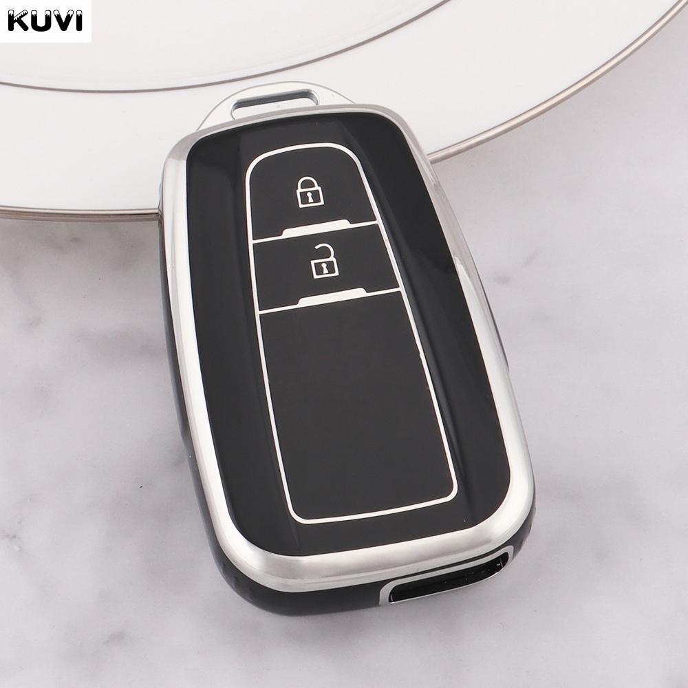

10Pcs 2 3 4 Buttons Tpu Key Case Cover Shell Fob For Toyota Prius Camry Corolla Chr C-Hr Rav4 Land Cruiser Prado Accessories