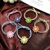 Beautiful Ins Women Daisy Hair Rope Headband With High-elastic Korean Rubber Band