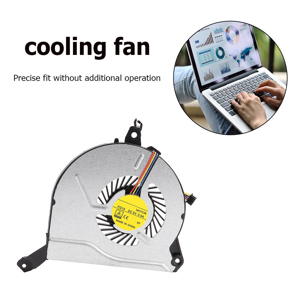 Notebook Cooler Radiator Laptop CPU Cooling Fan CPU Fan for HP Pavilion 15-P 15-V 15-K 17-P Series for HP 767712-001 773447-001