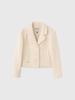 Generalidea Wool Boucle Short Jacket [Ivory] / Wbd4L09517