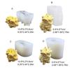 3D Lion Silicone Pastries Molds for Mousse Cake Dessert Baking Treat Molds for Puddings Pastry Jellies and Soap Making