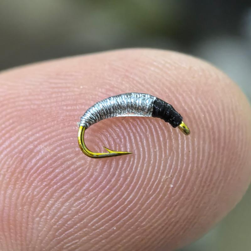 Fly Hook, Scale Hook, Flash Nymph Hook, Fly Fishing Luya Bait, Non-willow Root Imitation Insect Bait