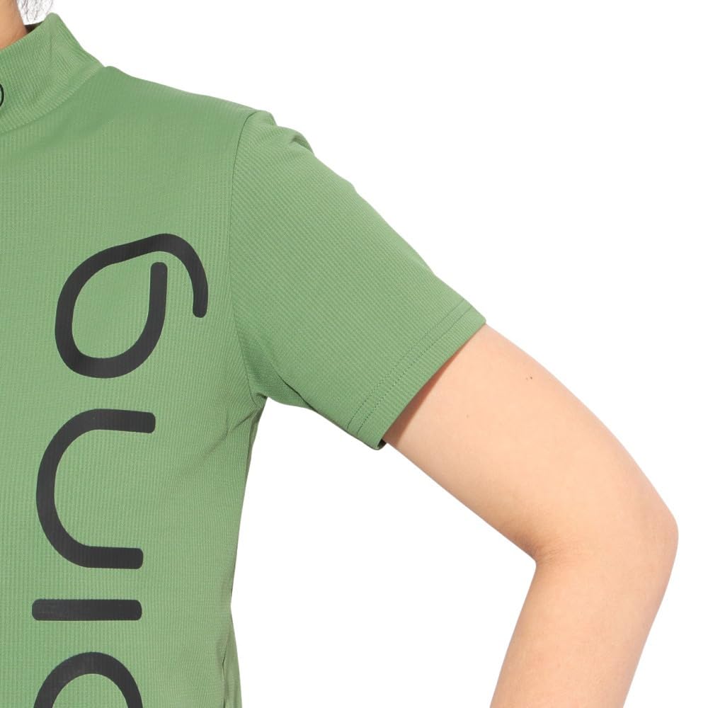 [Pin Apparel] Women's Short-sleeved High-neck Shirt (one-point Logo)  Golf Innerwear  622-5167202 180Khaki LL