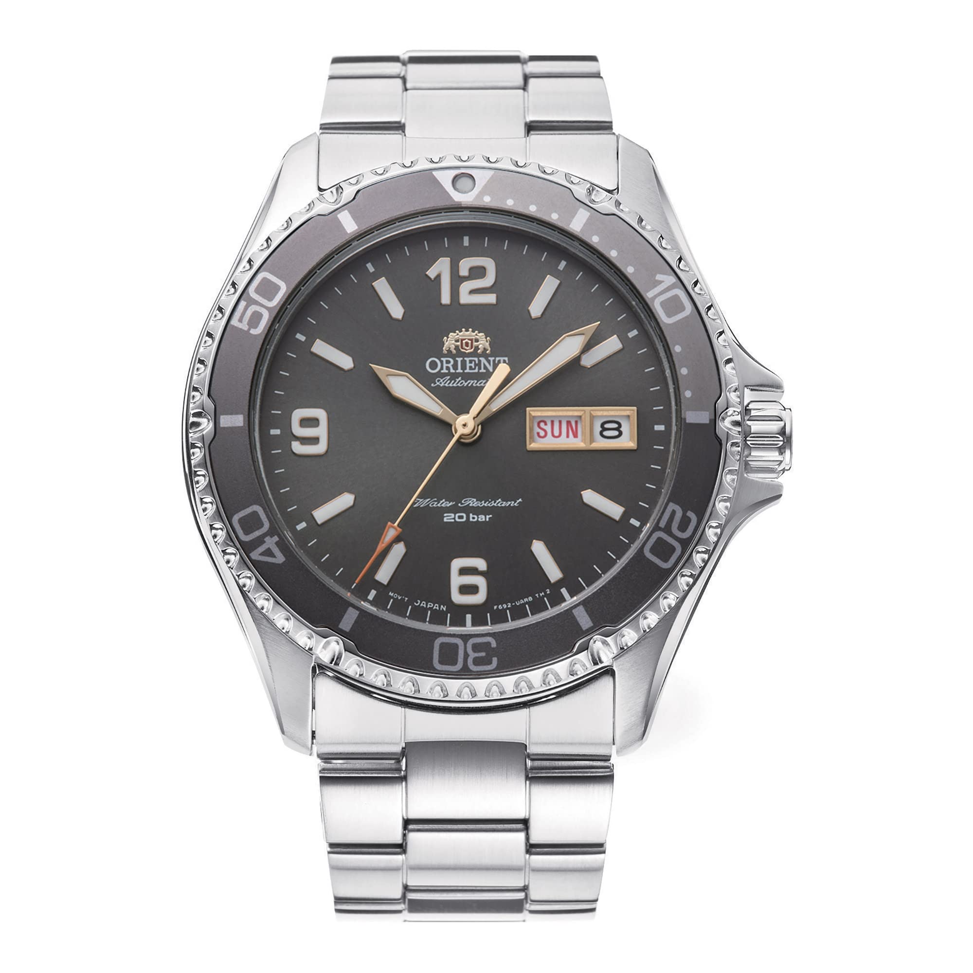 

Orient Mako-3 Japanese Automatic/Hand-Winded 200m Diver Style Watch Gray, Diver.