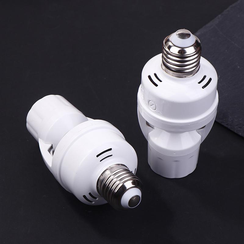 Ac85-265V Snímač pohybu Základna lampy E27 E26 Spínač Držák žárovky Zásuvka Adaptér Konvertor Infračervený snímač lidského těla