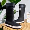 Rain Shoes Women's Fashion Outer Wear Soft-soled Waterproof Shoes New Rubber Shoes Non-slip High Rain Boots Women's Outdoor Camping