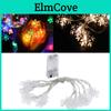 Charming Solar Powered Star String Lights For Festive Outdoor Camping Decor