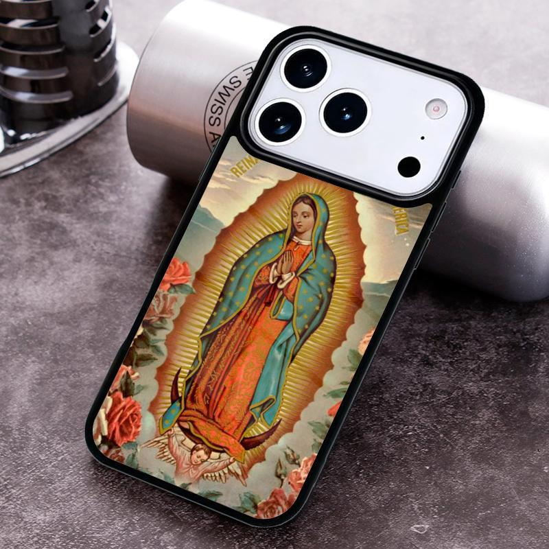 Buddha Jesus Guadalupe Phone Case For iPhone 17 16 15 14 13 12 11 Pro Max Plus 17Air Soft Silicone Cover
