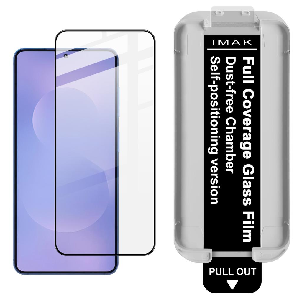 For Samsung Galaxy S26 Ultra Plus 5G Glass IMAK Dust-free Cabin Full-screen Tempered Glass Film Supports Fingerprint Unlock