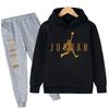 TZWYAutumn Warm Slam Dunk Master Pattern Printed Children Set Hoodie+Pant Suit 2pcs Set Kids Boy Girl Fashion Clothing Tracksuits