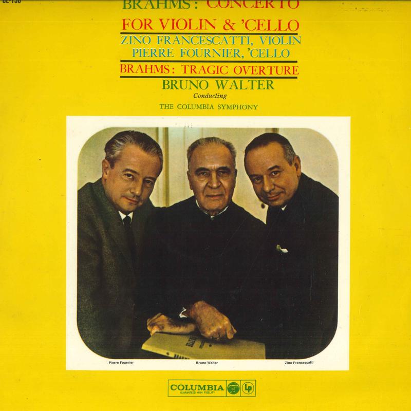 

LP Record - Brahms: Double Concerto for Violin OL150 COLUMBIA Japan Classical Used