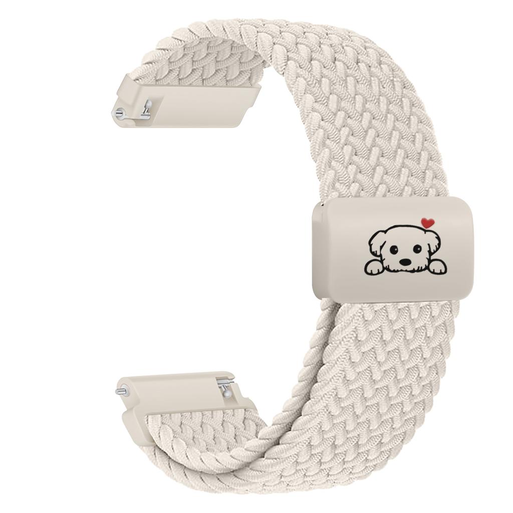 18 20 22mm Watch Straps for Amazfit Bip 6 5 Active 2 GTR/GTS 4/3 Magnetic Braided Bracelet Galaxy Watch 7/FE/5/6/4 Classic Band