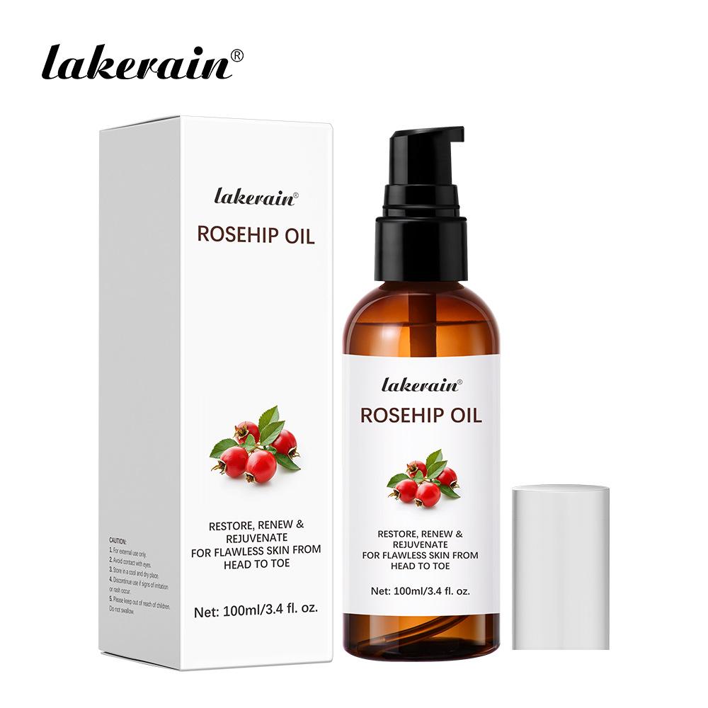 Organic Rosehip Oil Rose Hips Face Oils 30ml Fast-Absorbing Skin Care Moisturizer Face Oil Organic Rosehip Seed Oil Essence