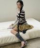 Moleubeu13 Fob Stripe Collar Knit
