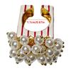 Bead Cluster Statement Ring with Open Adjustable Band, Vintage Style Fashion Accessory for Daily Outfits and Dates