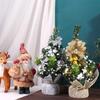 PVC Tabletop Christmas Tree Christmas Tree Artificial Mini Christmas Trees  Holiday Decorations