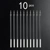 10pcs Gel Pen Refill ST Tip Quick-dry Gel Pen Signature Pen Ballpoint Pen 0.7mm Black/Blue/Red Refill School Study Stationery