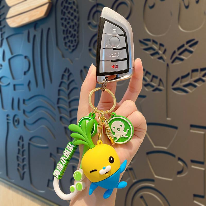 Adorable Octonauts Silicone Keychain Cartoon Figurines For Backpacks And Gifts