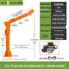 12/24V 1-Ton Vehicle-Mounted Electric Hoist Crane