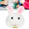 Plush Bunny Clockwork Toy Tail Shaking Rotating Cute Exquisite Fine Workmanship Plush Bunny Toy