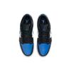 Air Jordan 1 Low Alternate Royal Toe Vīriešu kedas Balta Karaliskā Zila Melna 553558-140