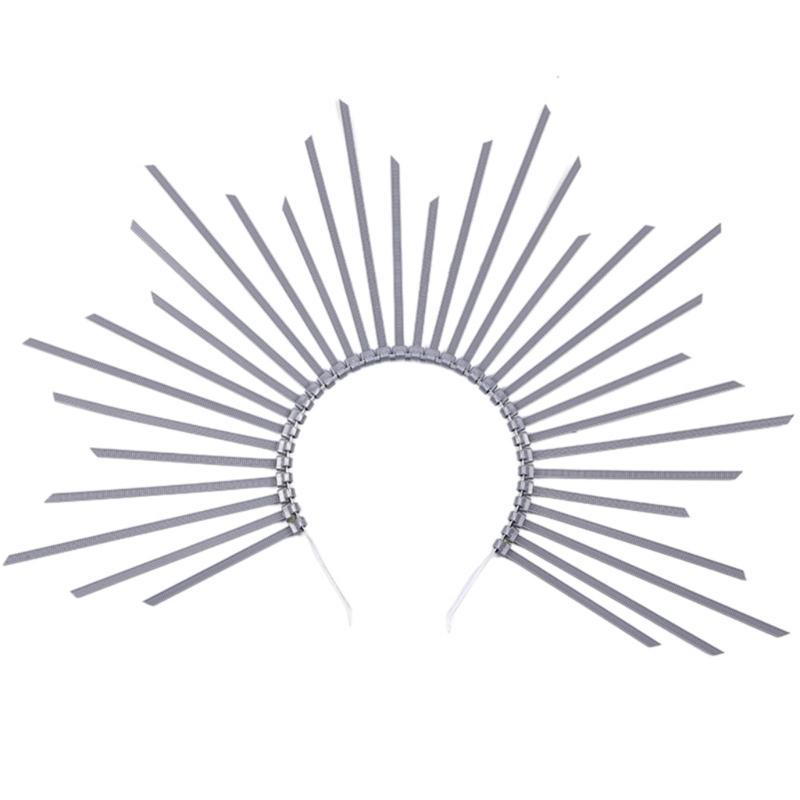 Women Head Jewelry Stylish Sun Headband Fashionable Headpiece Elegant Headpiece Alloy Material for Parties and Weddings