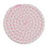 Cotton Rope Woven Placemat - Heat Trivet for Hot Dishes, 7 Inch Round