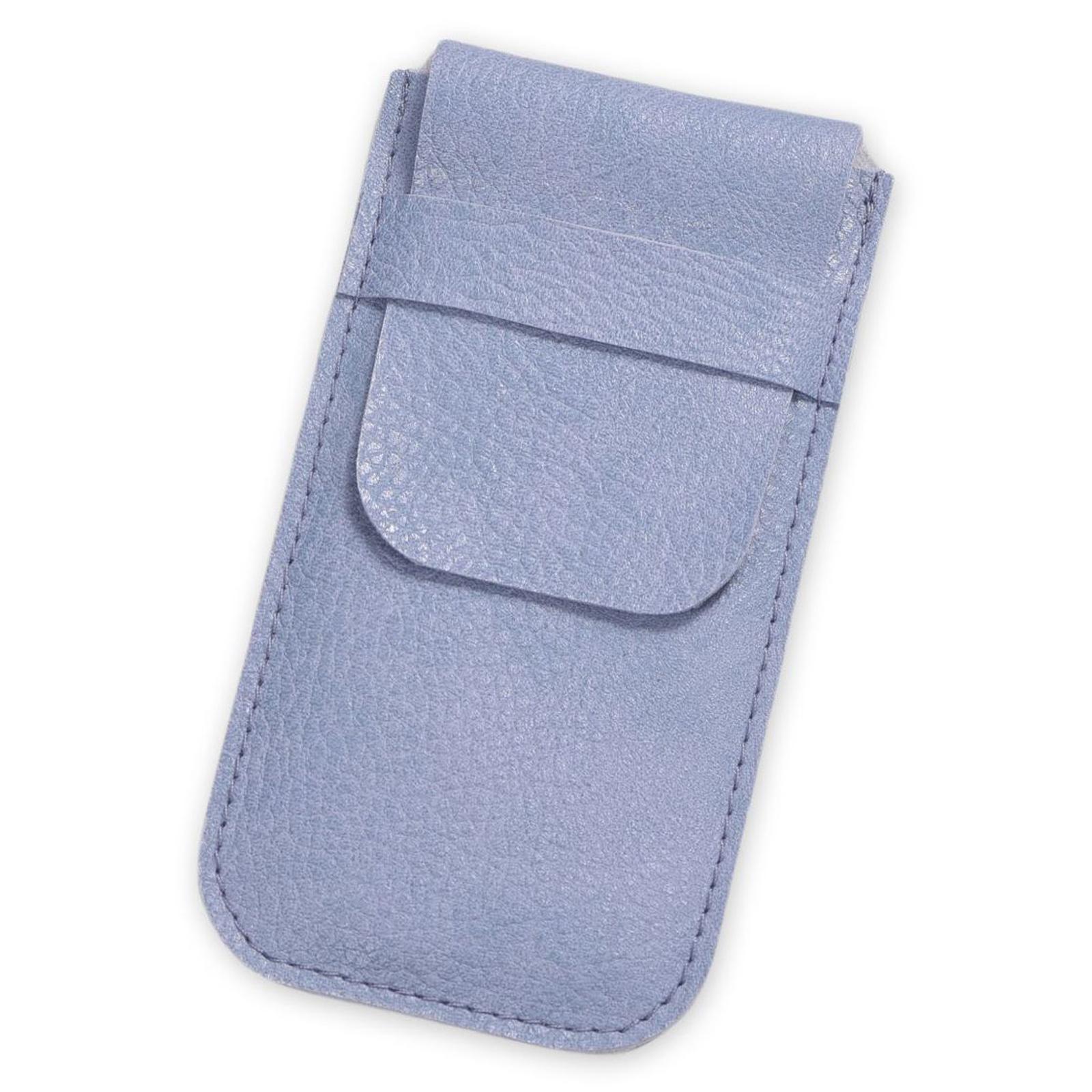 

Портативная сумка для хранения часов, дорожный чехол, удобные для путешествий кожаные органайзеры для часов, кожаная текстура для безопасного хранения светло-синий