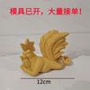 Home desktop creative fun decoration ornament lying big rooster resin handicraft sculpture ornament