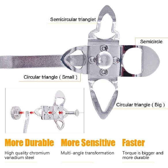 12 Piece Windshield Tallation Tools Kit, 10 Piece Stick Setting Tool, 1 Piece Offset Windshield Talling Tool, 1 Piece Cotter Pin Puller For Talling