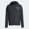 Куртка Adidas Terrex Xperior Climawarm+ Wind Light Fleece Kapuzenjacke Black (JF1227)