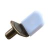5mm Shelf For Shelves Cabinet Shelf Support Ppegs Shelving Pins For Bookshelf Furniture Kitchen Closet Bracket 6mm WhiteRubber Pad