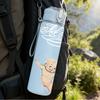 1PC Baby Angel Figure 750ml Sports Water Bottle Leakproof Straw Lid Outdoor Office Home