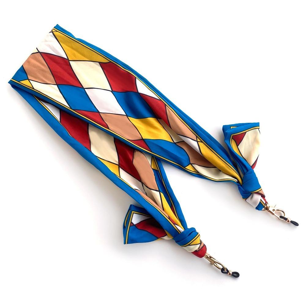 Nylon Rope Glasses Chain Windproof Mask Chain New Silk Scarf  Women