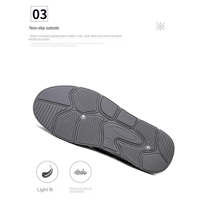 Men's Slip-on Thin Breathable Casual Shoes Flat Cloth Shoes Trend All Match Sports Board Shoes