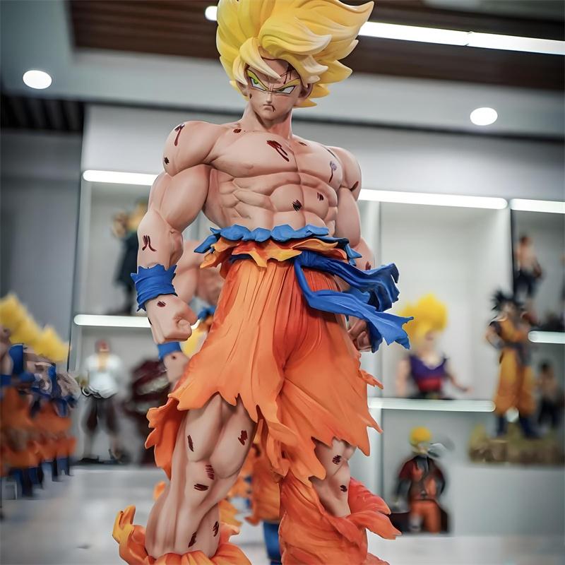 Anime Dragon Ball Z Son Goku Figure 31cm/12.2inch Super Saiyan Goku Action Figures Pvc Statue Collection Model Toys Gifts