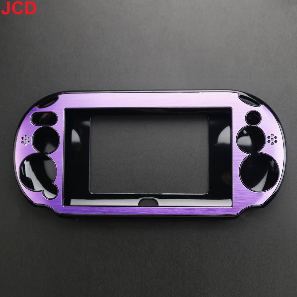 

JCD 1 Piece Aluminum Metal Hard Case Cover Skin Protective Shell For PSV 2000 Controller PS Vita 2000 PSV PCH-20 Accessories фиолетовый