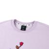 Skechers Character Logo Print Sweatshirt Unisex sweatshirt Light-Snow-Blue L421U247-00EW