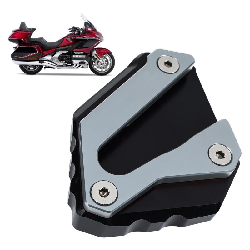 Motorcycle Kickstand Extender Pad for 1800 GL1800 2018-2020 Kickstand Foot Enlarger Heightened Side Stand Plate