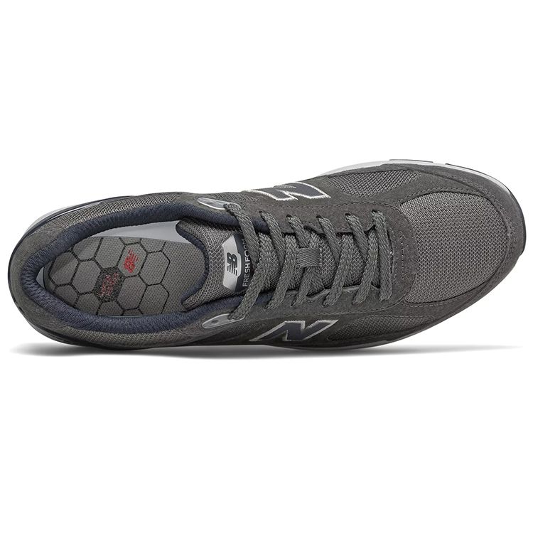 New Balance Cushioning Mesh Suede Synthetic Leather Low Top Marathon Running Shoes Men sneaker Space-Gray MW1880D1