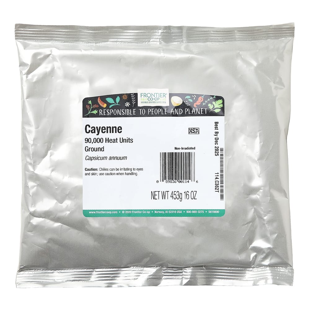 Frontier Natural Products Cayenne Powder 453g (16 Oz)