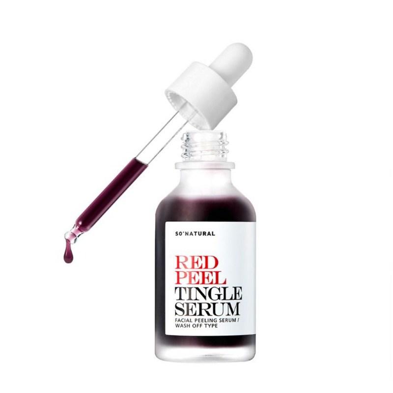 So Natural Red Peel Tingle Serum, 35ml, 1 pcs