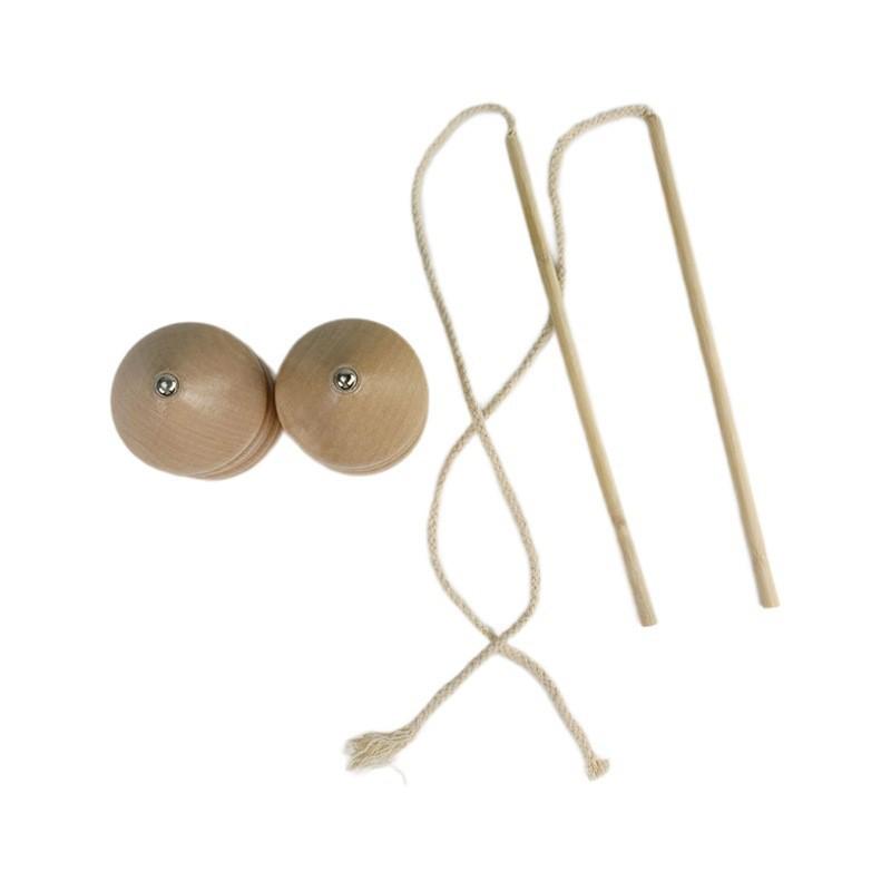 

Wooden Top: Nostalgic Toys & Fitness Whip Rope for All Ages