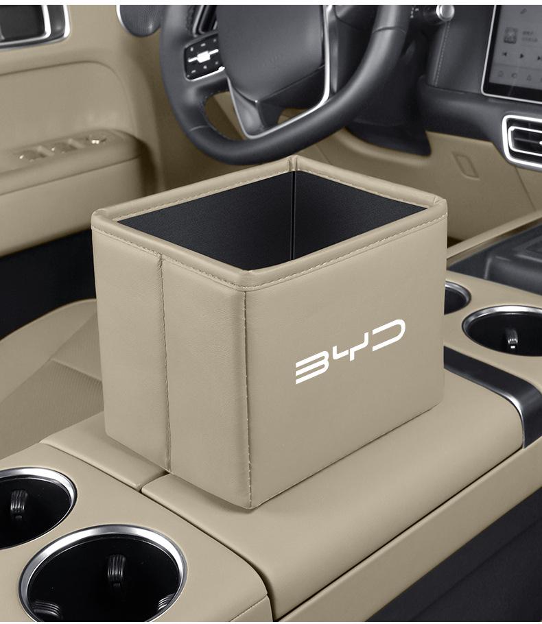 Folding Storage & Trash Organizer for BYD Seagull, Song Plus/Pro, Han, Dolphin, and Qin Cars